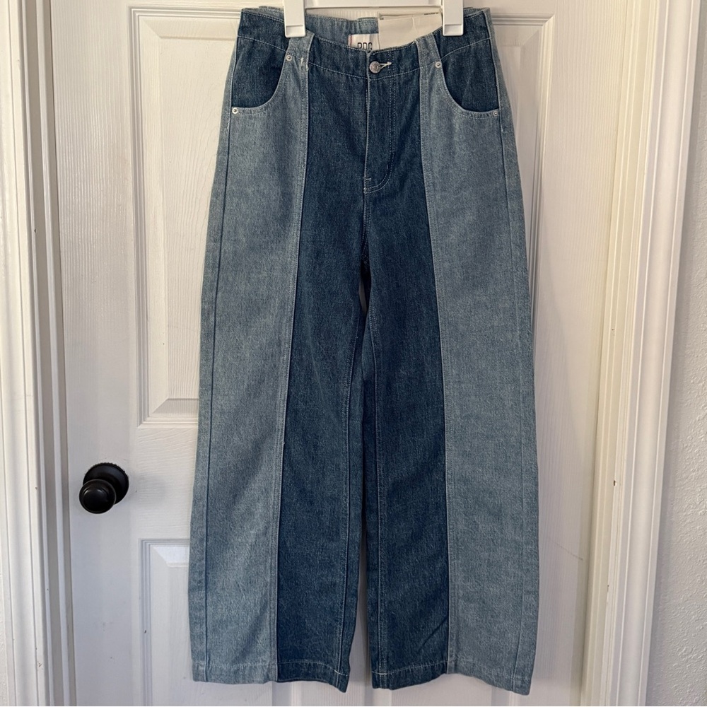 BDG Urban Outfitters High & Wide Colorblock Jeans – Size 26